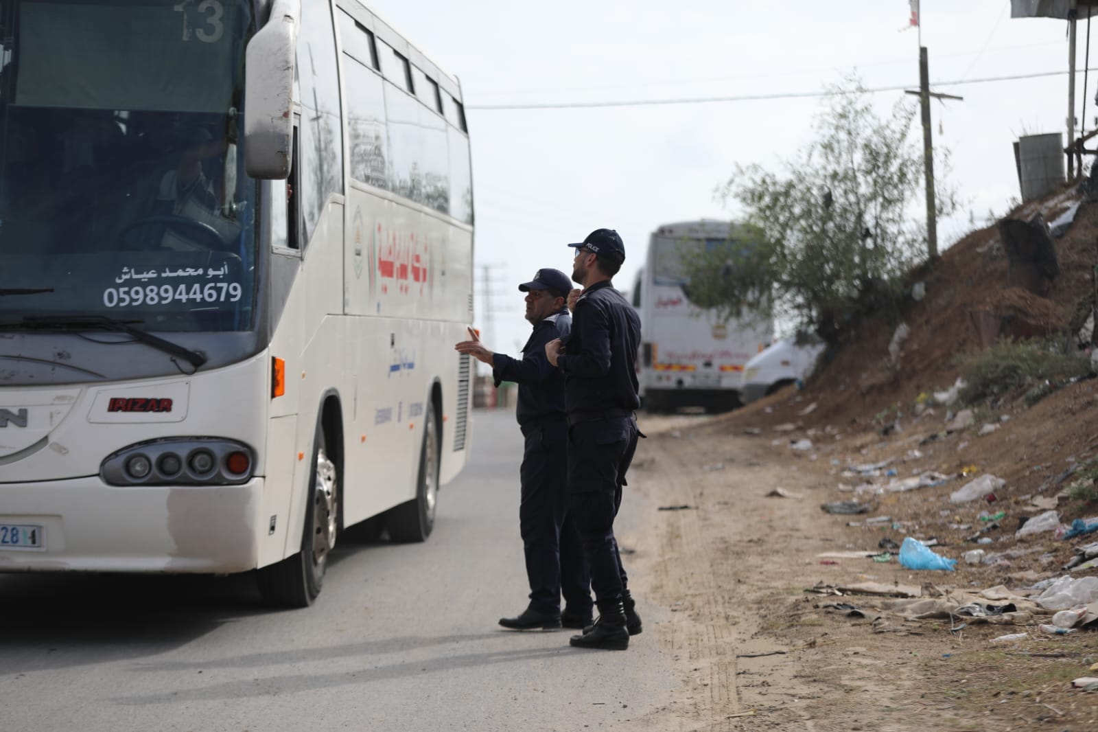 "أجهزة الداخلية" تساند المشاركين بالمهرجان الخطابي شرق غزة