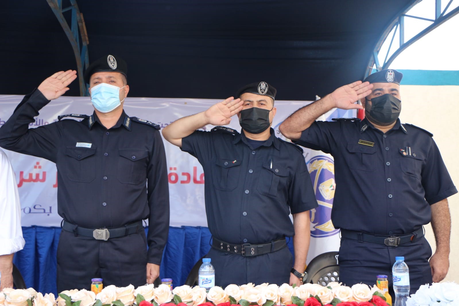 قيادة الشرطة تفتتح مركز "دير البلح" بعد إعادة ترميمه