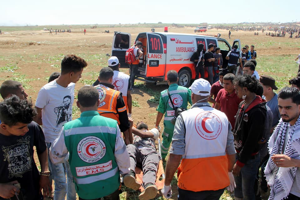 دعم وإسناد أجهزة الداخلية لجماهير مسيرة العودة في ذكرى النكبة