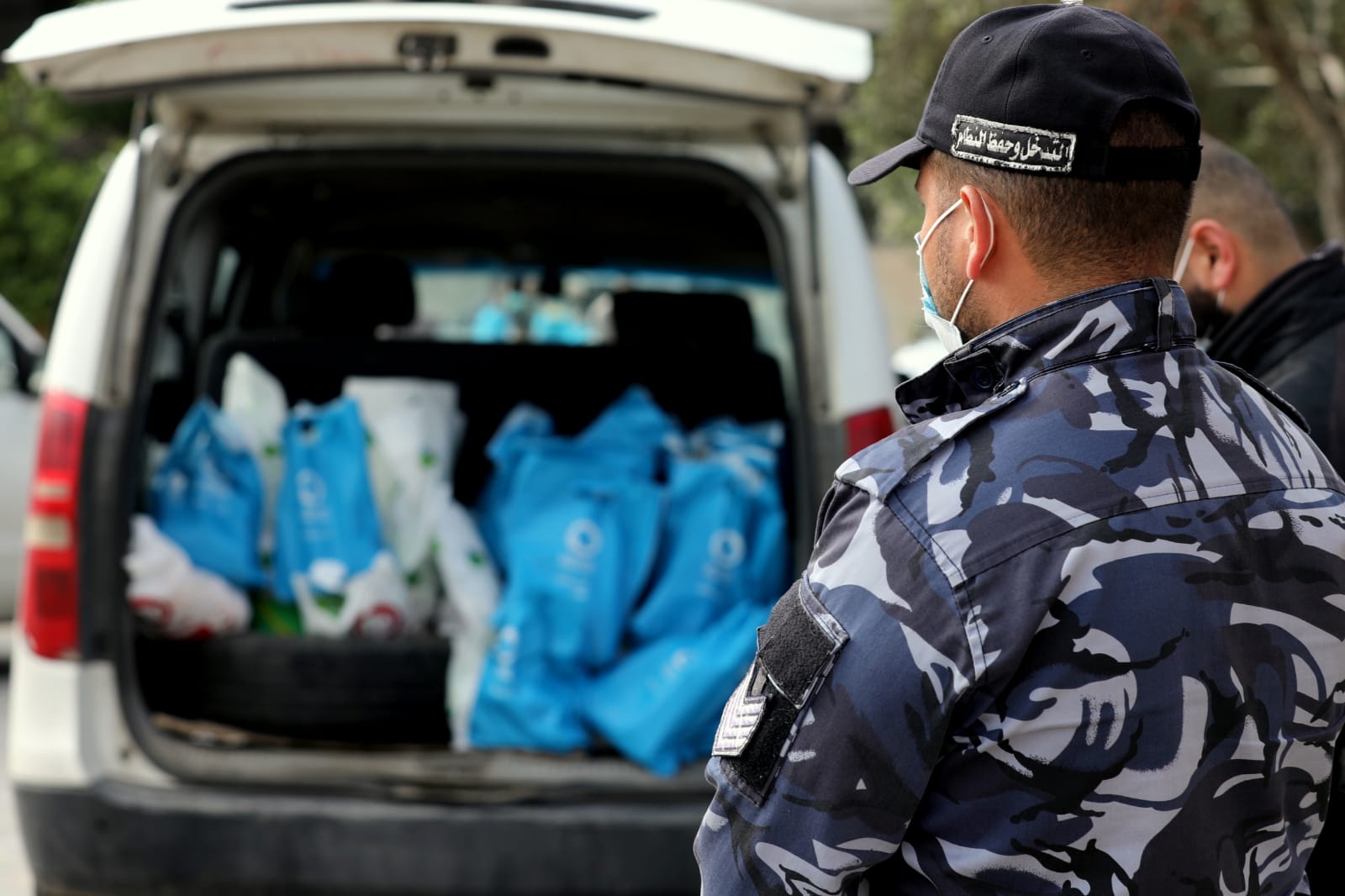 تأمين أجهزة وزارة الداخلية لمراكز الحجر الصحي الاحترازي في غزة