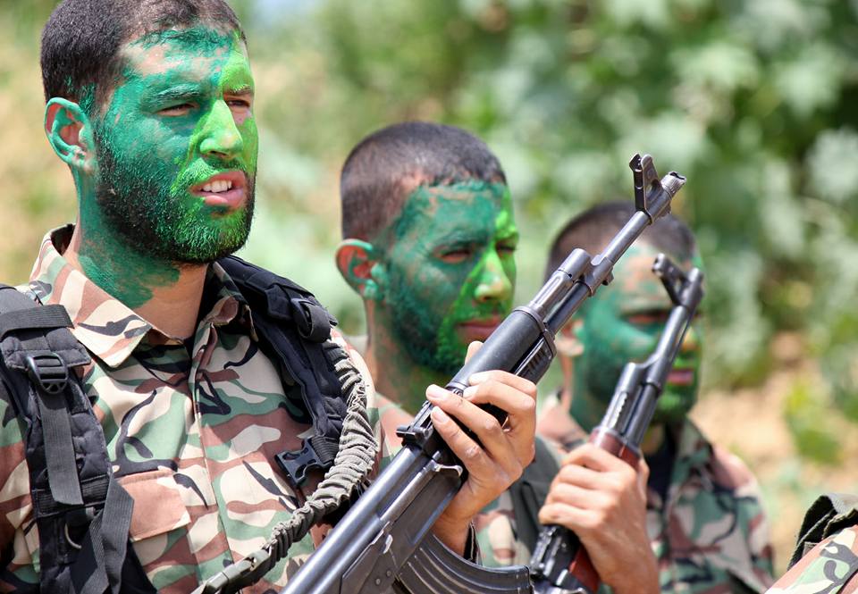 تدريبات دورة قادة السرايا الرابعة بقوات الأمن الوطني