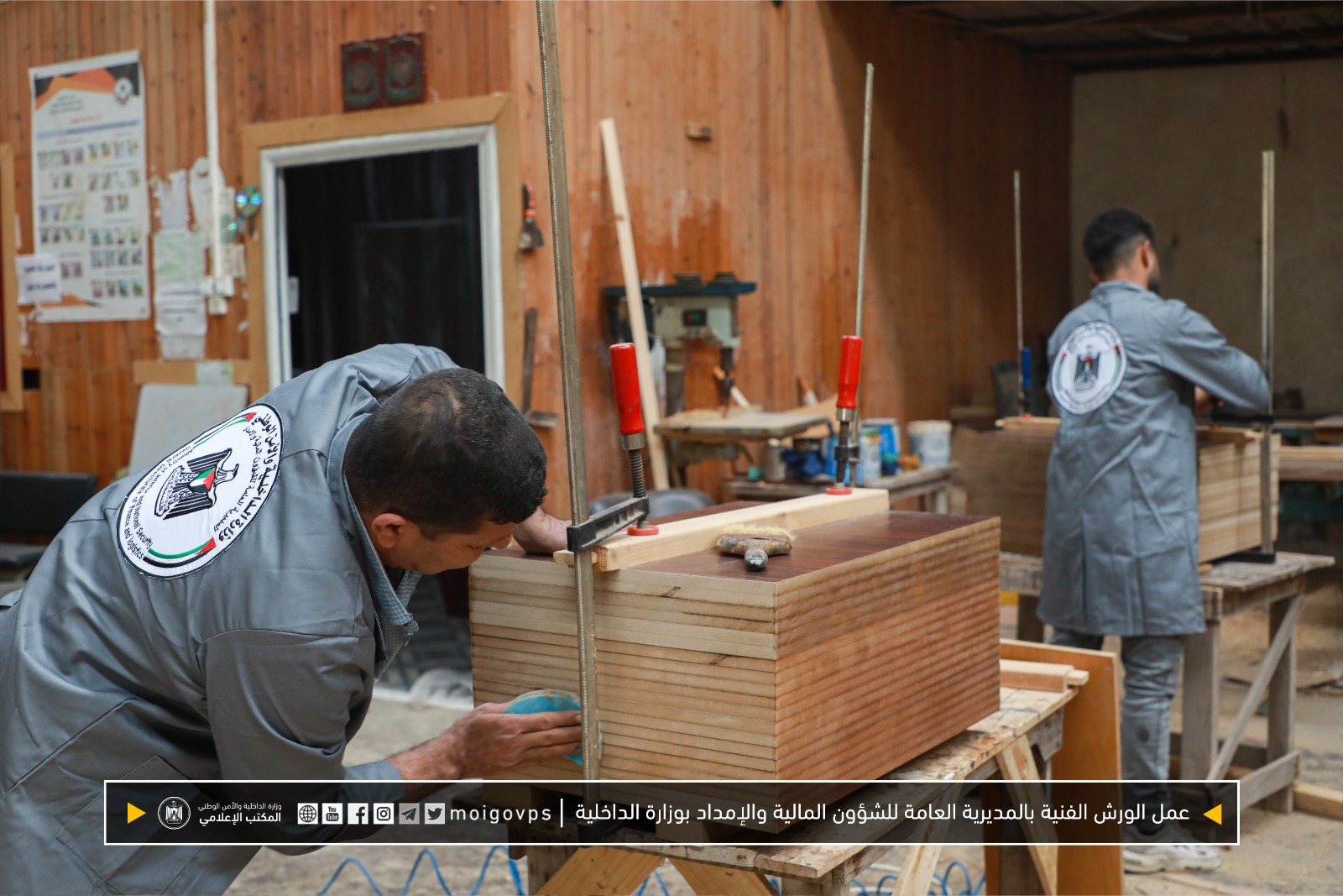 تقرير مصور "الوُرش الفنية".. تعزيز جودة الخدمة بأجهزة الداخلية