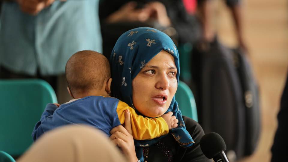 مغادرة حجاج المكرمة السعودية والحالات الإنسانية عبر معبر رفح (الأحد 27 أغسطس 2017)