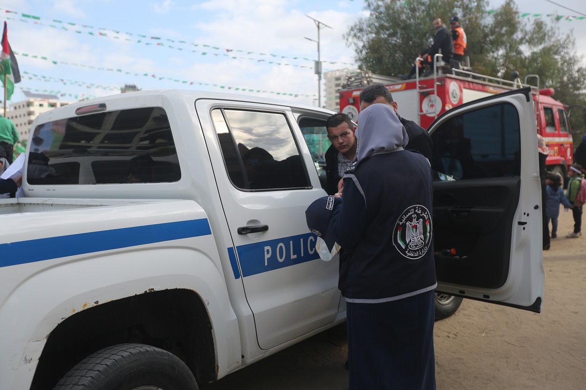 الداخلية تؤمن مهرجان انطلاقة حركة حماس