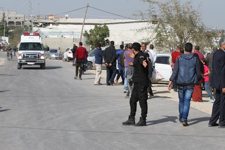 عمل الأجهزة الأمنية في الجمعة الثانية من فعاليات "مسيرات العودة"